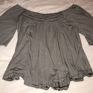 Off the shoulder top!